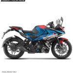 Pulsar RS 200 Sharkbite Design [Full Body Edge To Edge Wrap / Decal / Sticker Kit]