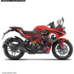 Pulsar RS 200 Skate Design [Full Body Edge To Edge Wrap / Decal / Sticker Kit]