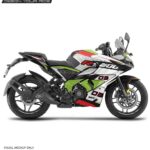 Pulsar RS 200 Storm Design [Full Body Edge To Edge Wrap / Decal / Sticker Kit]