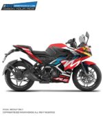 Pulsar RS 200 Limited Edition RB Design [Full Body Edge To Edge Wrap / Decal / Sticker Kit]