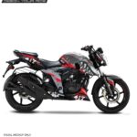 TVS Apache RTR Sharkbite Design 160/200 4V [Full Body Edge To Edge Wrap / Decal / Sticker Kit]