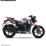 TVS Apache RTR Motorrad Design 160/200 4V [Full Body Edge To Edge Wrap / Decal / Sticker Kit]