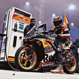 Kawasaki Ninja 300 RB Infinity Design [Full Body Edge To Edge Wrap / Decal / Sticker Kit]