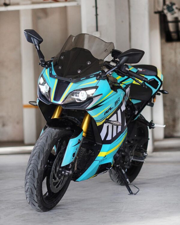 TVS RR310 Mithos Design [Full Body Edge To Edge Wrap / Decal / Sticker Kit] - Image 3