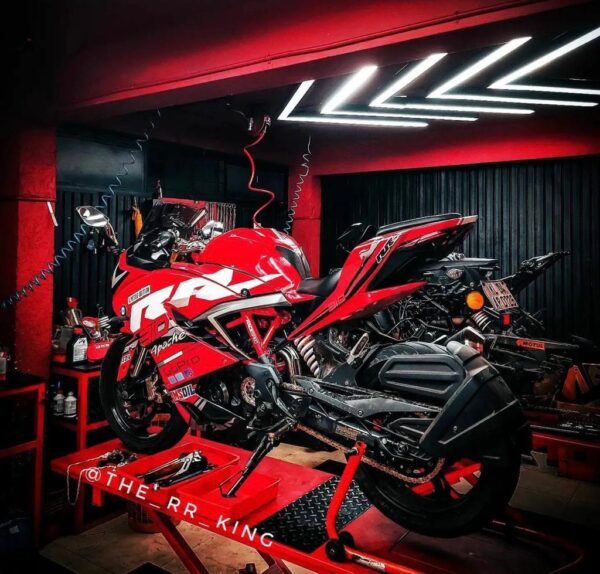 TVS Apache RR310 RR Design [Full Body Edge To Edge Wrap / Decal / Sticker Kit] - Image 2