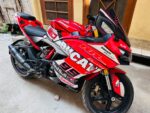 TVS RR310 Storm Design [Full Body Edge To Edge Wrap / Decal / Sticker Kit] - Image 2