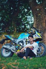 Yamaha V4 Shark Design 2 [Full Body Edge To Edge Wrap / Decal / Sticker Kit] - Image 4