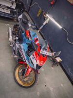 Yamaha V4 Shark Design 1 [Full Body Edge To Edge Wrap / Decal / Sticker Kit] - Image 6