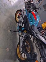 Yamaha V4 Shark Design 1 [Full Body Edge To Edge Wrap / Decal / Sticker Kit] - Image 3