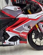 Yamaha V4 Storm Design [Full Body Edge To Edge Wrap / Decal / Sticker Kit] - Image 3