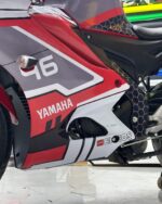 Yamaha V4 Storm Design [Full Body Edge To Edge Wrap / Decal / Sticker Kit] - Image 9