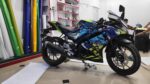 Yamaha V3 Wolfpack Design [Full Body Edge To Edge Wrap / Decal / Sticker Kit] - Image 4