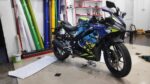 Yamaha V3 Wolfpack Design [Full Body Edge To Edge Wrap / Decal / Sticker Kit] - Image 5