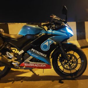 Yamaha V3 Petronas 2 Design [Full Body Edge To Edge Wrap / Decal / Sticker Kit]