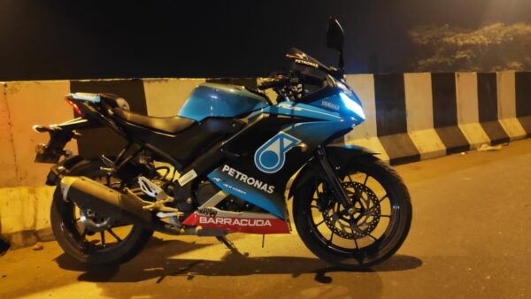 Yamaha V3 Petronas 2 Design [Full Body Edge To Edge Wrap / Decal / Sticker Kit] - Image 2