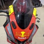 Yamaha V3 RB Grey Design [Full Body Edge To Edge Wrap / Decal / Sticker Kit] - Image 6