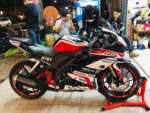 Yamaha V3 Hexagon Design [Full Body Edge To Edge Wrap / Decal / Sticker Kit] - Image 2