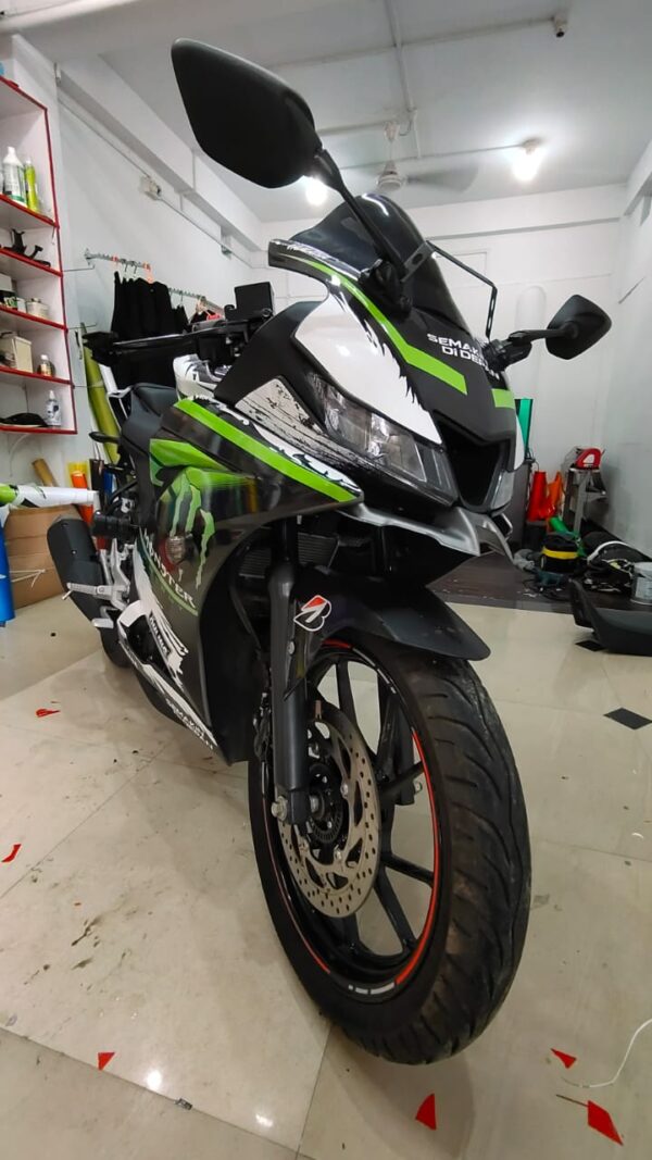 Yamaha V3 Monster Energy Edition [Full Body Edge To Edge Wrap / Decal / Sticker Kit] - Image 3