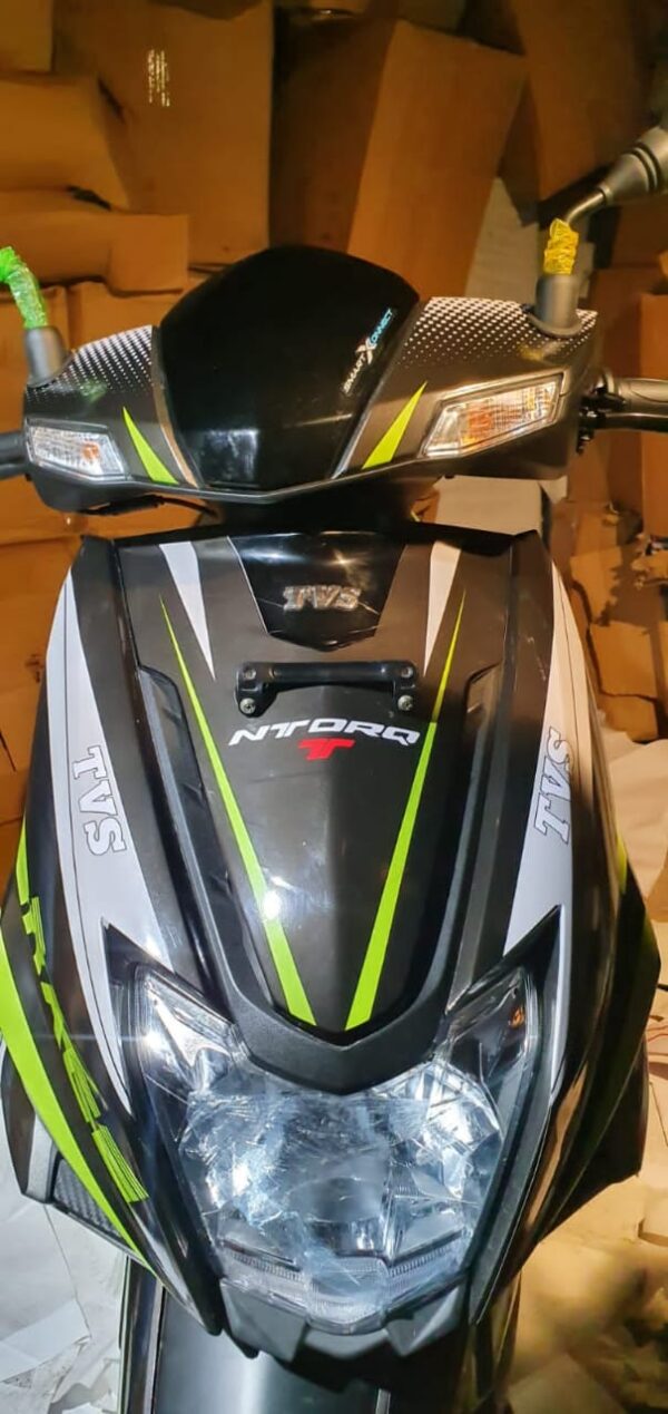 TVS Ntorq Design 1 [Full Body Edge To Edge Wrap / Decal / Sticker Kit] - Image 4