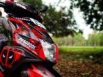TVS Ntorq Deadpool Design [Full Body Edge To Edge Wrap / Decal / Sticker Kit] - Image 4