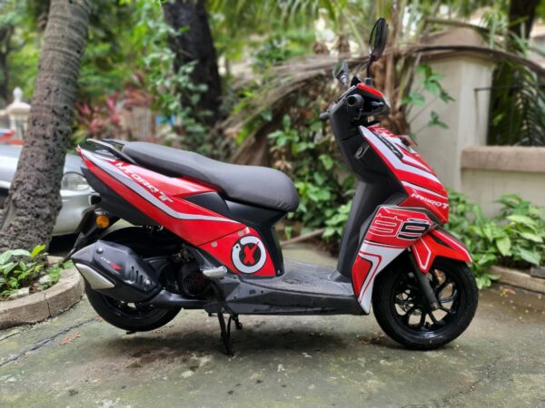TVS Ntorq 99 Lorenzo Design [Full Body Edge To Edge Wrap / Decal / Sticker Kit] - Image 2