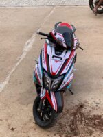 TVS Ntorq Slashed Design [Full Body Edge To Edge Wrap / Decal / Sticker Kit] - Image 5