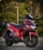 TVS Ntorq Deadpool Design [Full Body Edge To Edge Wrap / Decal / Sticker Kit] - Image 2