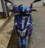 TVS Ntorq Dragon Design [Full Body Edge To Edge Wrap / Decal / Sticker Kit] - Image 4