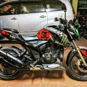 TVS Apache RTR Gymkhana 7 Design 160/200 4V [Full Body Edge To Edge Wrap / Decal / Sticker Kit]