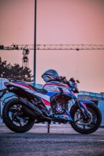 TVS Apache RTR Motorrad Design 160/200 4V [Full Body Edge To Edge Wrap / Decal / Sticker Kit] - Image 3