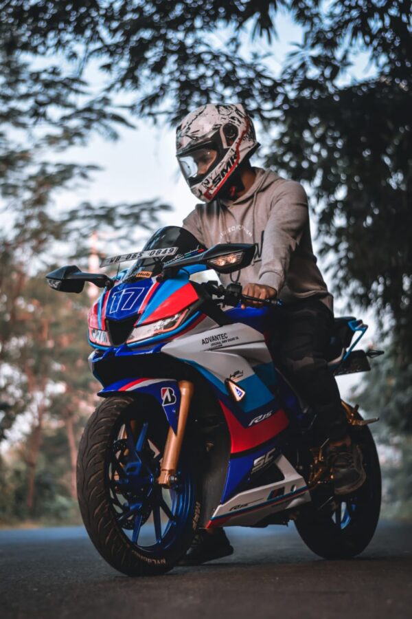 Yamaha V3 Motorrad Design [Full Body Edge To Edge Wrap / Decal / Sticker Kit] - Image 2
