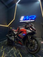Yamaha V3 RB Grey Design [Full Body Edge To Edge Wrap / Decal / Sticker Kit] - Image 2