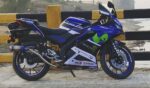 Yamaha V3 Movistar Design [Full Body Edge To Edge Wrap / Decal / Sticker Kit] - Image 3