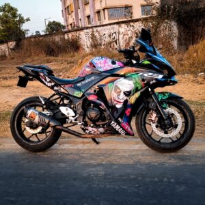 Yamaha R3 Joker Edition [Full Body Edge To Edge Wrap / Decal / Sticker Kit]