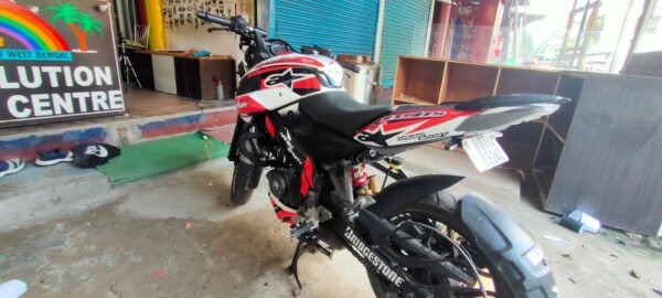 Pulsar NS Alpinestar Design [Full Body Edge To Edge Wrap / Decal / Sticker Kit] - Image 5