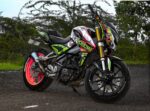 Pulsar NS Shark Edition [Full Body Edge To Edge Wrap / Decal / Sticker Kit] - Image 3