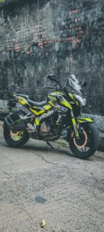 Pulsar NS Monster Energy Design [Full Body Edge To Edge Wrap / Decal / Sticker Kit] - Image 2