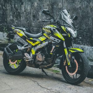 Pulsar NS Monster Energy Design [Full Body Edge To Edge Wrap / Decal / Sticker Kit]