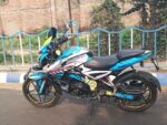 Pulsar NS Sharkbite Design [Full Body Edge To Edge Wrap / Decal / Sticker Kit] - Image 2
