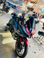 Pulsar RS 200 Sharkbite Design [Full Body Edge To Edge Wrap / Decal / Sticker Kit] - Image 5