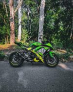 Kawasaki Ninja 300 Shark 2 Design [Full Body Edge To Edge Wrap / Decal / Sticker Kit] - Image 2