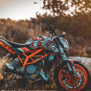 KTM Duke Chief Design 125-200-390 (BS4-BS6) [Full Body Wrap / Decal / Sticker Kit]