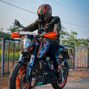 KTM Duke Slashed Design 125-200-390 (BS4-BS6) [Full Body Wrap / Decal / Sticker Kit]