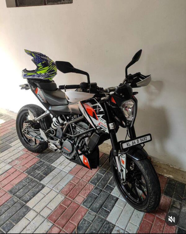 KTM Duke Factory Kit Design 125-200-390 (BS4-BS6) [Semi Body Wrap / Decal / Sticker Kit] - Image 3
