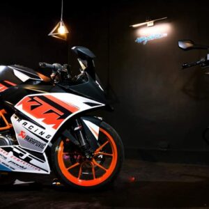 KTM Rc Graphics Kit 1 Design 125-200-390 (BS4-BS6) [Full Body Wrap / Decal / Sticker Kit]