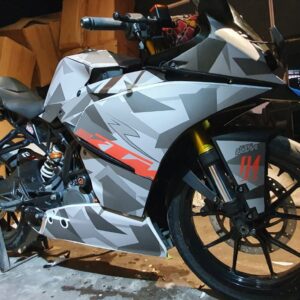 KTM Rc Delta Design 125-200-390 (BS4-BS6) [Full Body Wrap / Decal / Sticker Kit]