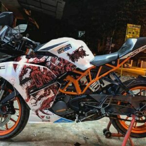KTM Rc Carnage Edition 125-200-390 (BS4-BS6) [Full Body Wrap / Decal / Sticker Kit]