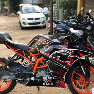 KTM Rc Official Design 125-200-390 (BS4-BS6) [Full Body Wrap / Decal / Sticker Kit]