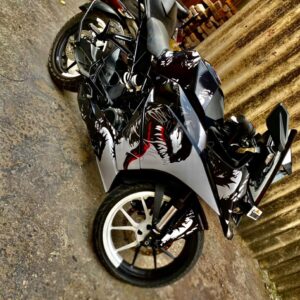 KTM Rc Venom Black Design 125-200-390 (BS4-BS6) [Full Body Wrap / Decal / Sticker Kit]