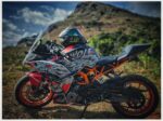 KTM Rc Wolf Edition 125-200-390 (BS4-BS6) [Full Body Wrap / Decal / Sticker Kit] - Image 2